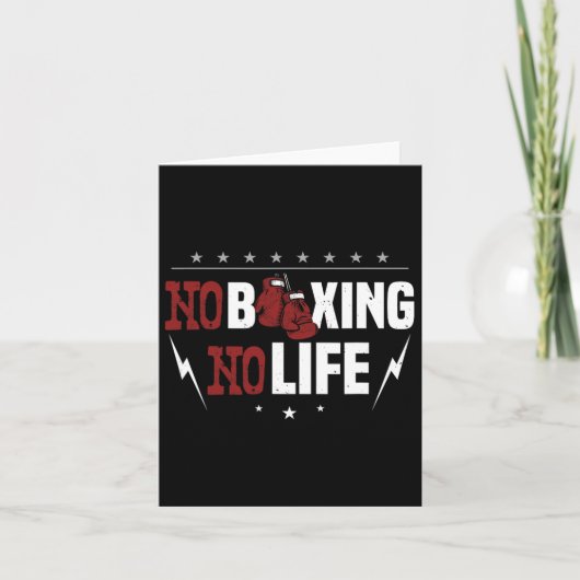 ボクシング無しボクサー カード (正面)