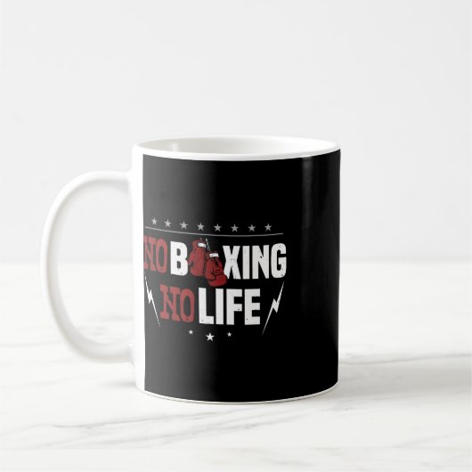 ボクシング無しボクサー コーヒーマグカップ (左)