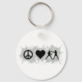 ボクシング1 キーホルダー (正面)