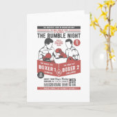 ボクシング カード (黄色い花)