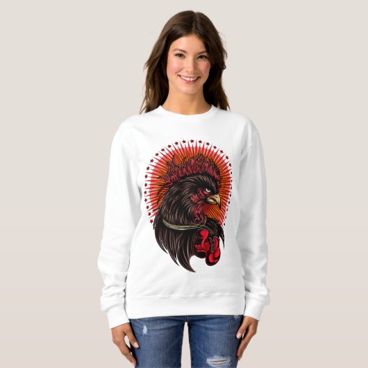 ボクシング スウェットシャツ (正面フル)