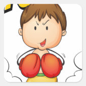 ボクシング スクエアシール (正面)