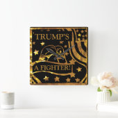 ボクシング スクエア壁時計 (ホーム)