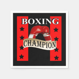 ボクシング スタンダードカクテルナプキン