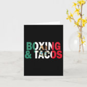 ボクシング&タコスメおもしろいキシコ カード (黄色い花)