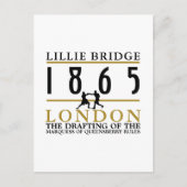 ボクシング・ファイト、クイーンズベリー・ルール ポストカード (正面)