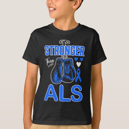 ボクシング ボクサー ALS認識向上キャンペーン Tシャツ (正面)