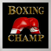 ボクシング ポスター (正面)
