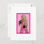 ボクシング ポストカード (正面/裏面)