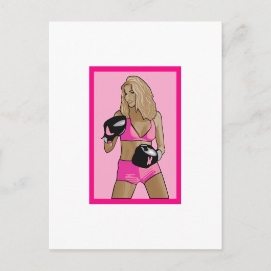 ボクシング ポストカード (正面)