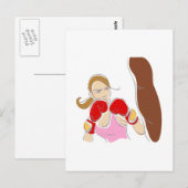 ボクシング ポストカード (正面/裏面)