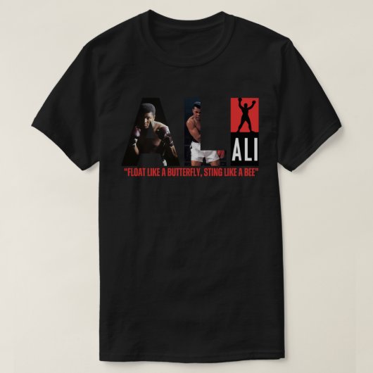 ボクシング モチベーションの引用 Tシャツ (デザイン正面)