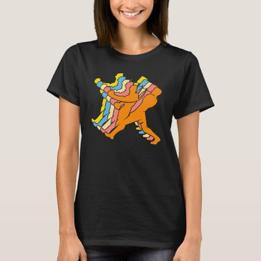 ボクシング レトロ ボクサー Tシャツ (正面)