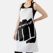 ボクシング、私は話しに来ていない エプロン (インサイチュ)