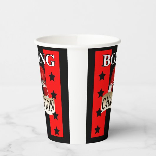 ボクシング 紙コップ (左)
