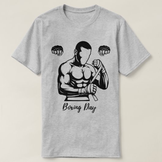 ボクシングTシャツ Tシャツ (デザイン正面)