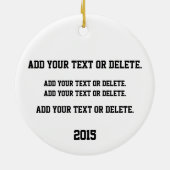 ボクシングUSAオーナメント セラミックオーナメント (裏面)