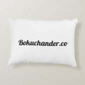 ボクチャンダークッション枕（Cushion pillow） アクセントクッション (裏面)