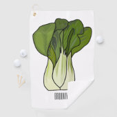 ボクチョイ漫画イラストレーション ゴルフタオル (インサイチュ)