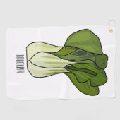 ボクチョイ漫画イラストレーション ゴルフタオル (横)