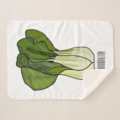 ボクチョイ漫画イラストレーション シェルパブランケット (正面(横))