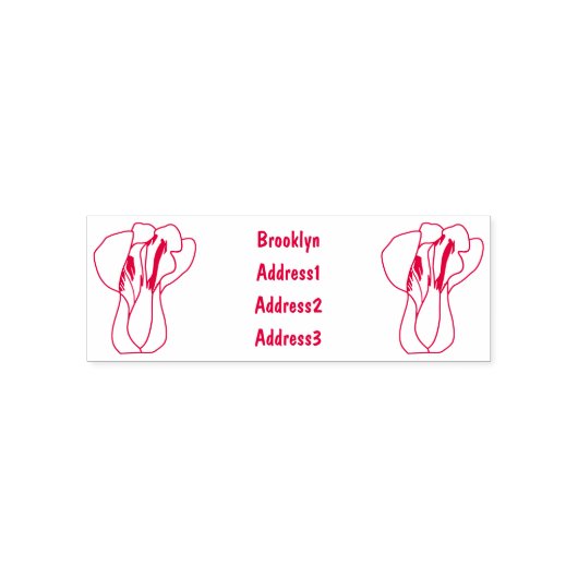 ボクチョイ漫画イラストレーション セルフインキングスタンプ (デザイン)