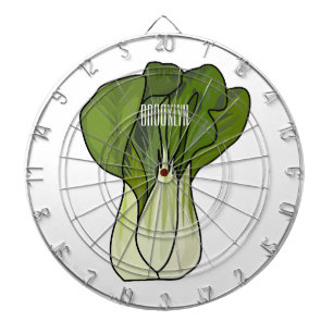 ボクチョイ漫画イラストレーション ダーツボード