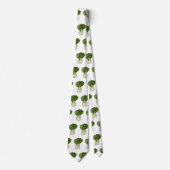 ボクチョイ漫画イラストレーション ネクタイ (正面)