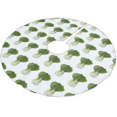 ボクチョイ漫画イラストレーション ブラッシュドポリエステルツリースカート (アングル)