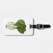 ボクチョイ漫画イラストレーション ラゲッジタグ (正面横)