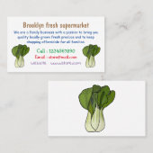 ボクチョイ漫画イラストレーション 名刺 (正面/裏面)