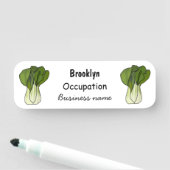 ボクチョイ漫画イラストレーション 名札 (インサイチュ)