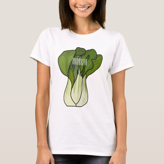 ボクチョイ漫画イラストレーション Tシャツ (正面)