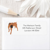 ボクパーソナライズされたサー犬 ラベル (インサイチュ)