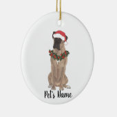 ボクパーソナライズされたサー セラミックオーナメント (右)