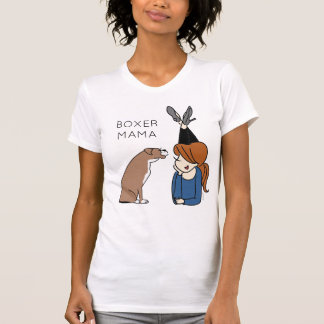 ボクパーソナライズされたサー·ママTシャツ Tシャツ