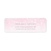 ボクヘライトデリケートなピンクのアドレグラデーションス ラベル (正面)