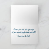 ボクユーモアのあるサーのスパ泥風呂! カード (内部)