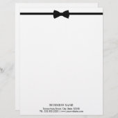 ボクラシックウタイ(エレガント白黒) レターヘッド (正面/裏面)