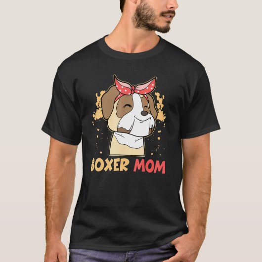 ボク最高のサーママ母犬のオーナー母 Tシャツ (正面)