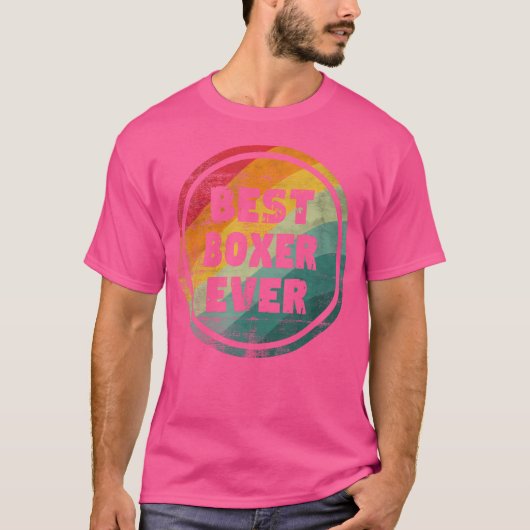 ボク最高のサー・エバおもしろいクサー Tシャツ (正面)