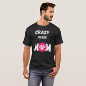 ボク熱狂するサー犬の母 Tシャツ (正面フル)