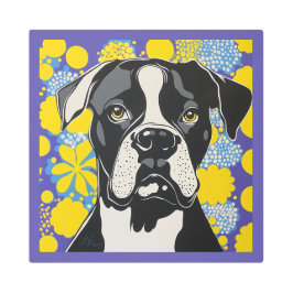 ボク魅力的サーポップ・アートのアート メタルプリント