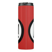 ボク！クロアチア語あいさつ文、挨拶バブル タンブラー (裏面)