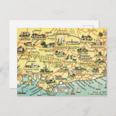 ボグナー イギリス ヴィンテージ地図 マグカップ ポストカード (正面/裏面)