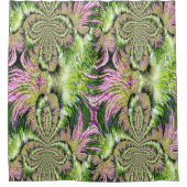 ボグランドスケープフラクタル シャワーカーテン (正面)