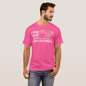 ボケの不足が気になる - 面白い写真家の写真 Tシャツ (正面フル)