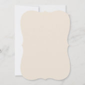 ボケア・グリーン・ゴールド・ウェディング・アールヌーヴォー・ムシャ 招待状 (裏面)