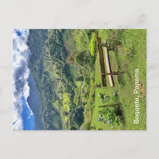 ボケテ、パナマはがき ポストカード (正面)