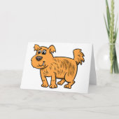 ボケボケオレンジの仔犬 カード (正面)